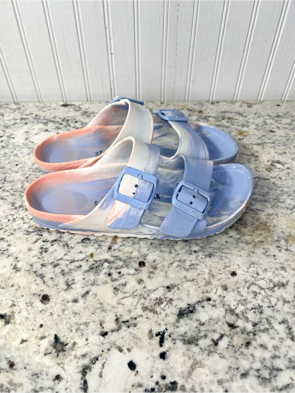 Birkenstock Tie-Dye Rubber Sandals - Picture 4 of 7
